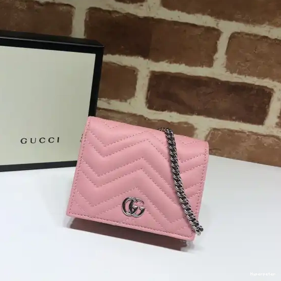 Hyperpeter GG Marmont chain wallet GUCCI 0522